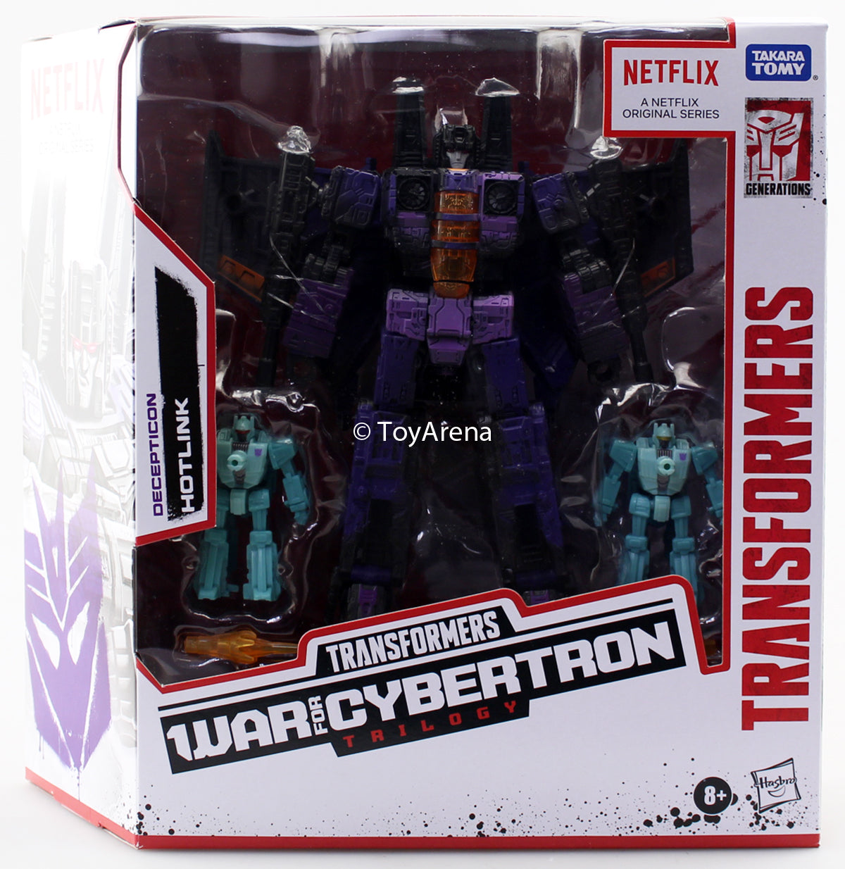 Hasbro Transformers War for Cybertron Netflix Hotlink Voyager 3-Pack Action Figure