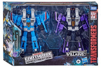 Hasbro Transformers War for Cybertron Earthrise Voyager Thundercracker & Skywarp Seeker 2-Pack Action Figures WFC-E29
