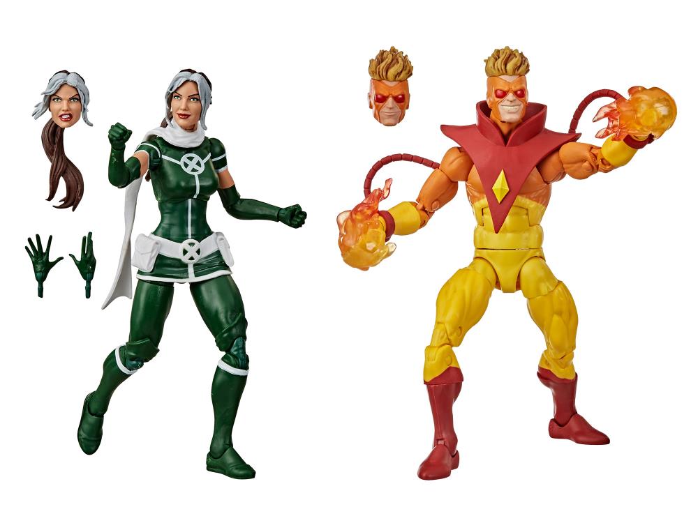 Marvel Legend 20th Anniversary Rogue and Pyro Action Figure