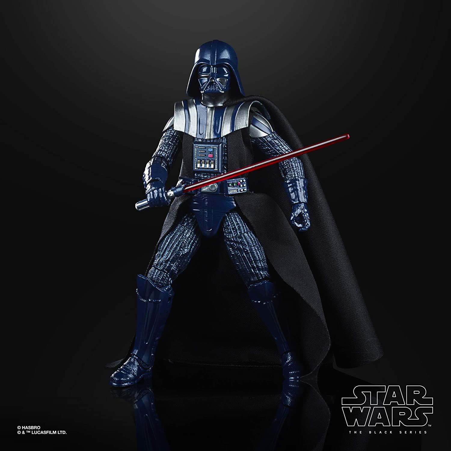 Hasbro Star Wars Black Series 40th Carbonized Graphite Darth Vader Exclusive 6 Inch Action Figure