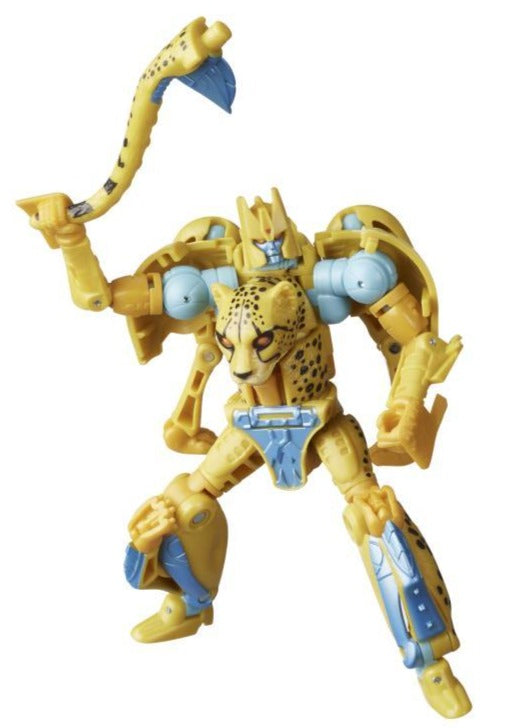 Transformers Generations War For Cybertron: Kingdom Deluxe Cheetor Action Figure WFC-K4