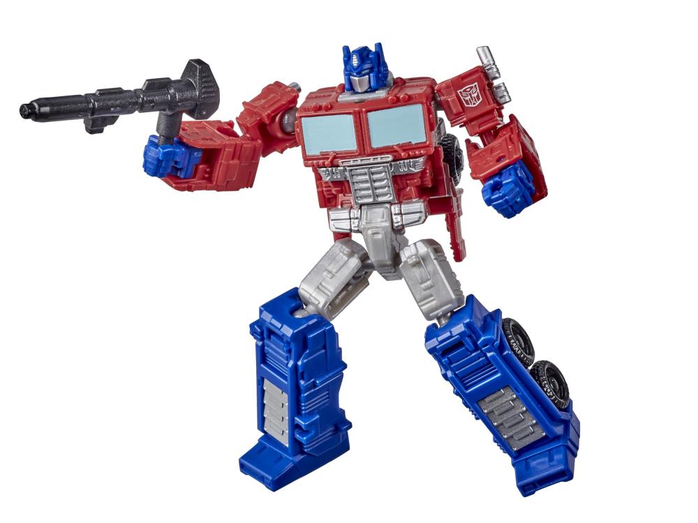 Transformers Generations War For Cybertron: Kingdom Core Optimus Prime Action Figure WFC-K1