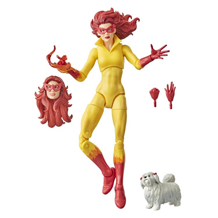 Marvel Legends Firestar and Ms. Lion