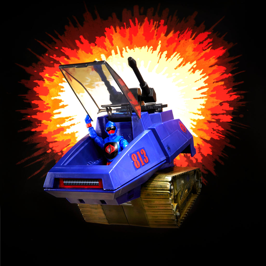 Hasbro G.I. Joe Retro Cobra HISS III Trooper Rip It Vehicle Tank
