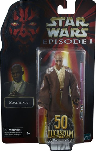 Hasbro Star Wars Black Series 50th Anniversary Episode I Mace Windu 6 Inch Action Figure