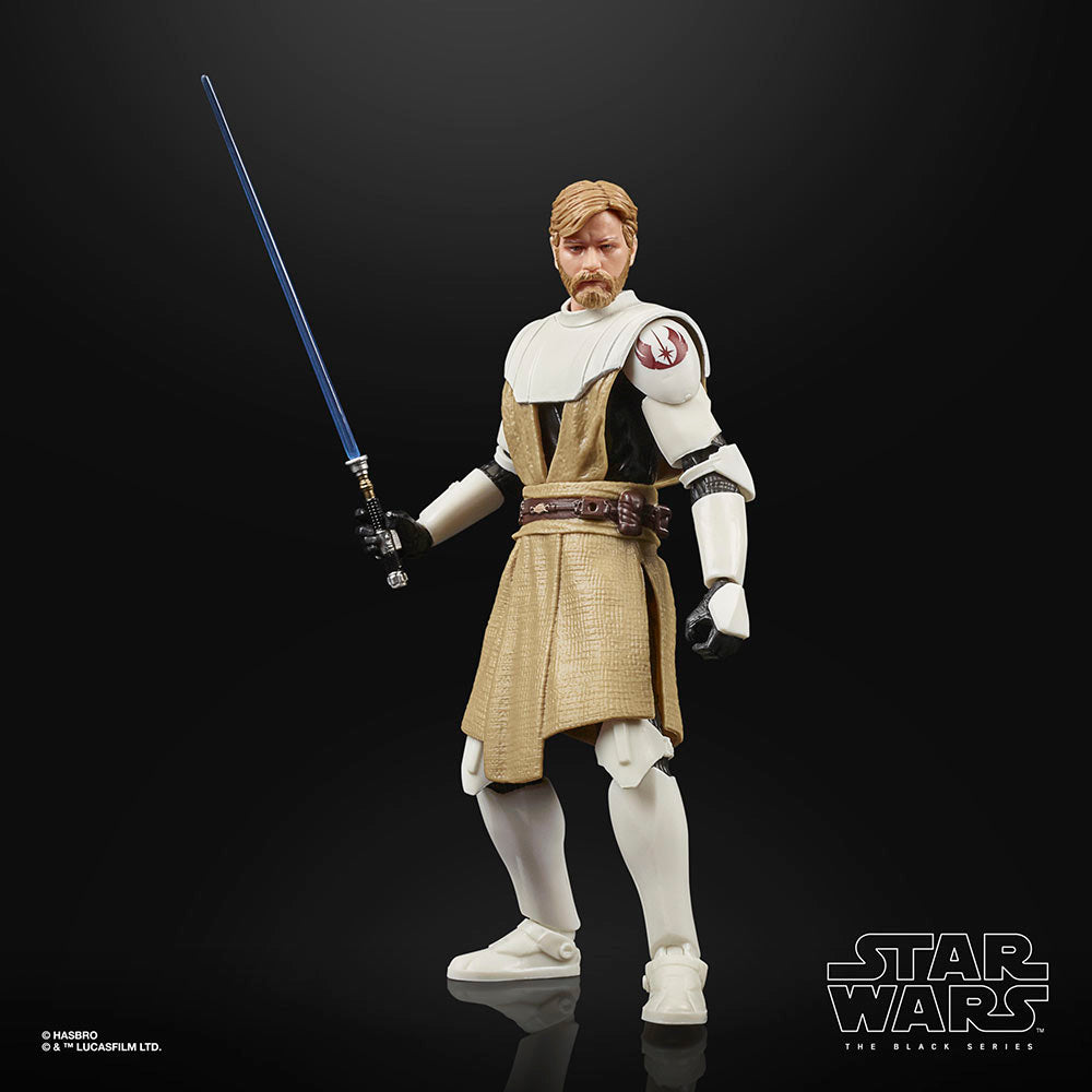 Hasbro Star Wars The Black Series Lucasfilm 50th Anniversary The Clone Wars Obi-Wan Kenobi 6 Inch Action Figure