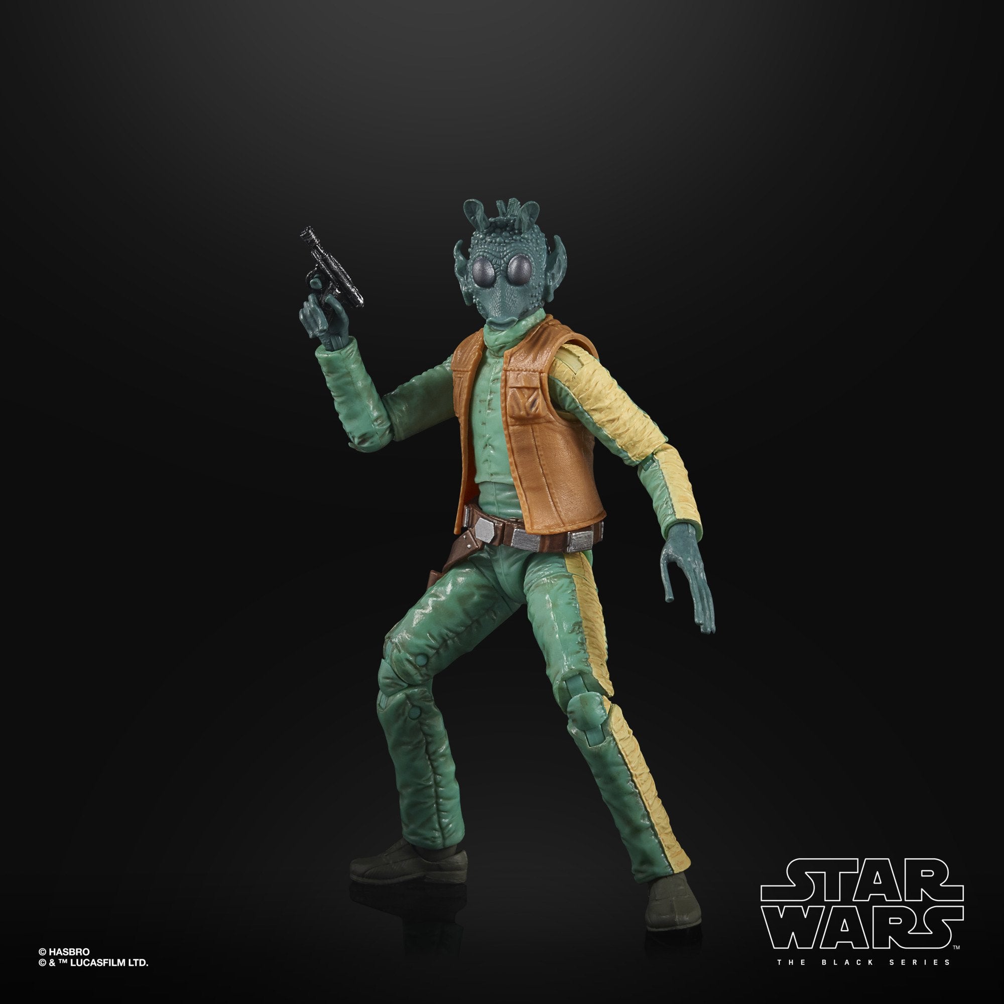 Hasbro Star Wars The Black Series Lucasfilm 50th Anniversary The Power of the Force Greedo 6 Inch Action Figure