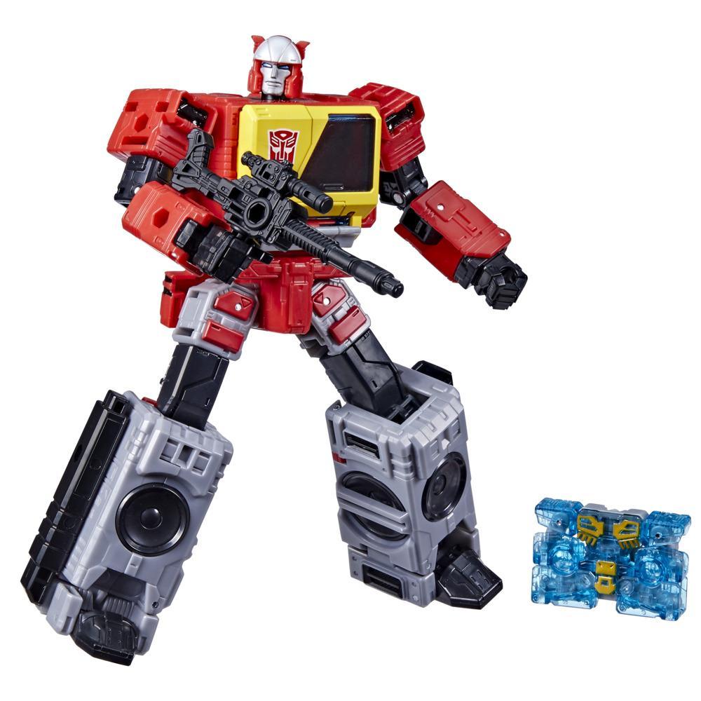Transformers Generations Legacy Voyager Class Blaster & Rewind Action Figure