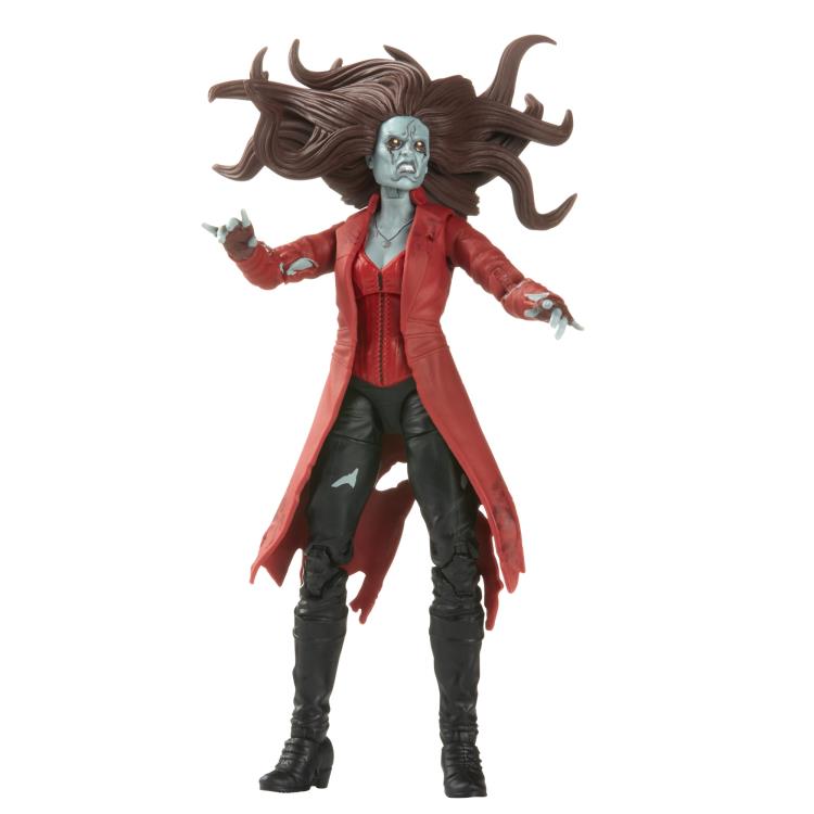 Marvel Legends Disney+ Wave 1 Zombie Scarlet Witch (BAF Khonshu) Action Figure