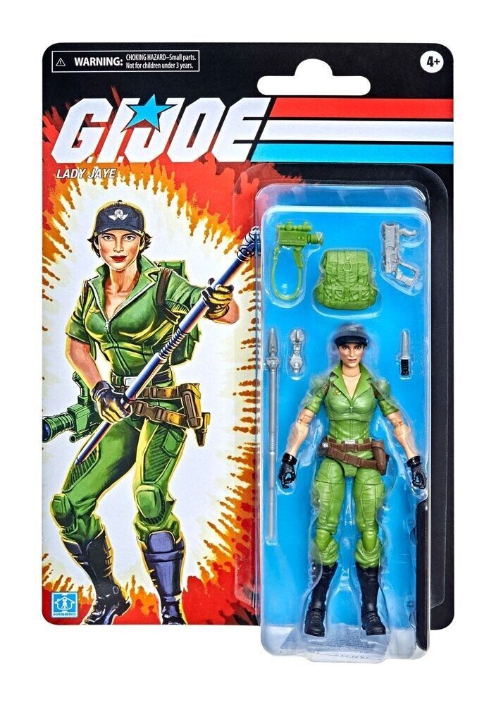 Hasbro Retro G.I. Joe  Lady Jade Walmart Exclusive 6" Action Figure