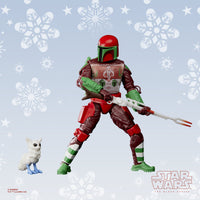 Hasbro Star Wars Black Series Mandalorian Warrior (Holiday Edition) 6 Inch Action Figure