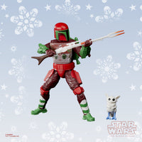 Hasbro Star Wars Black Series Mandalorian Warrior (Holiday Edition) 6 Inch Action Figure