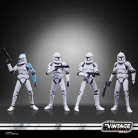 Star Wars Vintage Collection Phase I Clone Trooper F5554 3.75" Action Figure 4-Pack