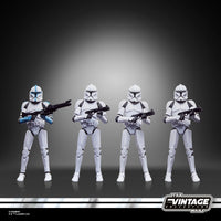 Star Wars Vintage Collection Phase I Clone Trooper F5554 3.75" Action Figure 4-Pack
