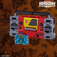 Transformers Generations War For Cybertron: Kingdom Voyager Blaster & Eject Action Figure WFC-K44