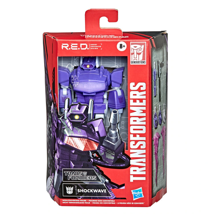 Transformers Robot Enhanced Design Shockwave Action Figure