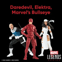 Marvel Legends Daredevil, Elektra, & Marvel's Bullseye 3 Pack Action Figure Exclusive