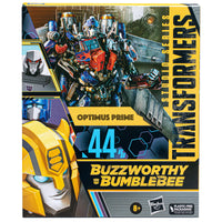 Hasbro Transformers Studio Series Buzzworthy Bumblebee Optimus Prime Action Figure