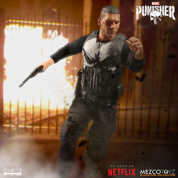 Mezco Toys One:12 Collective: Marvel's Netflix Punisher Action Figure 5