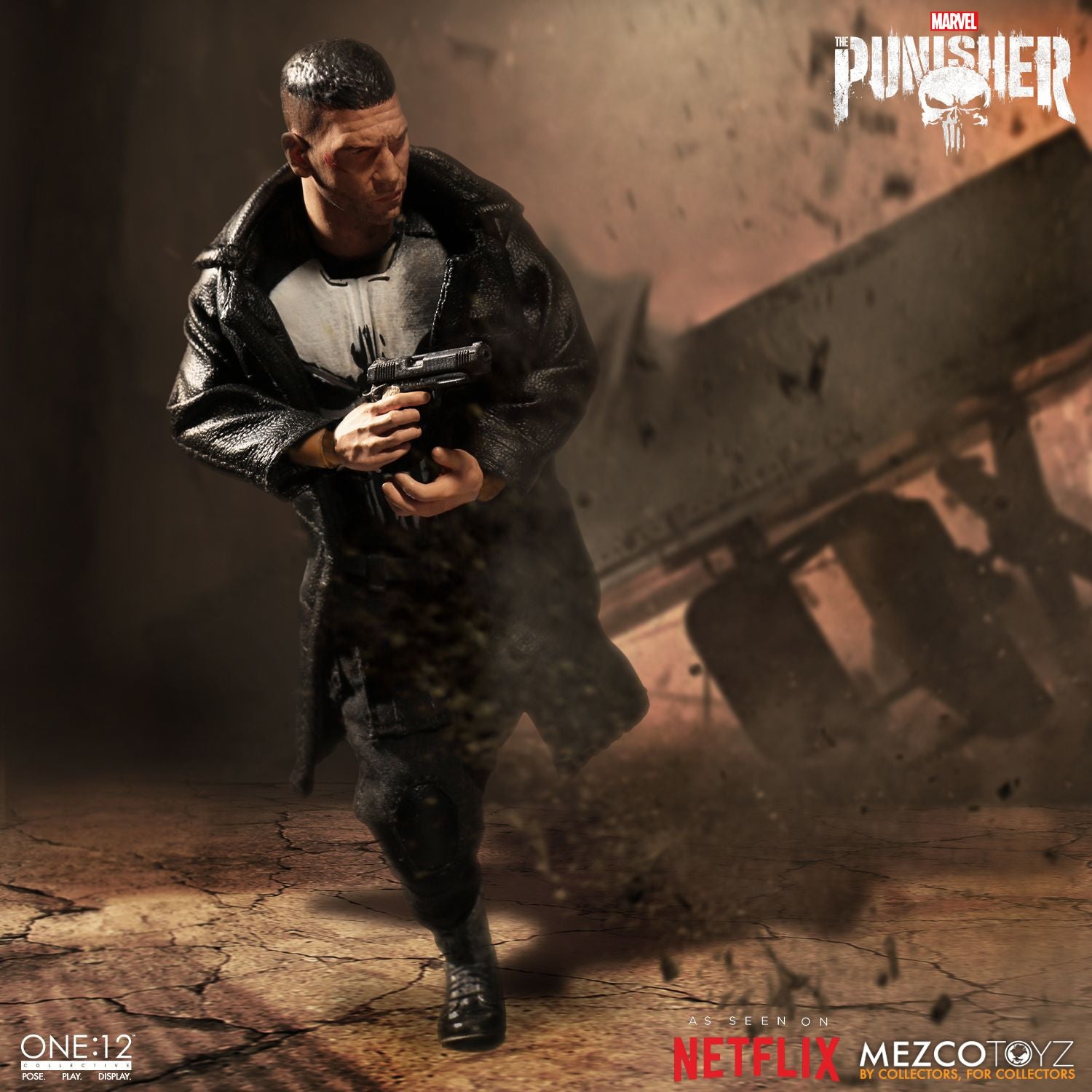 Mezco Toys One:12 Collective: Marvel's Netflix Punisher Action Figure 6