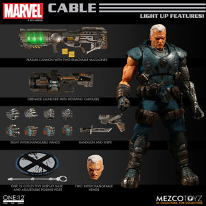 Mezco Toys One:12 Collective: Cable Action Figure 1