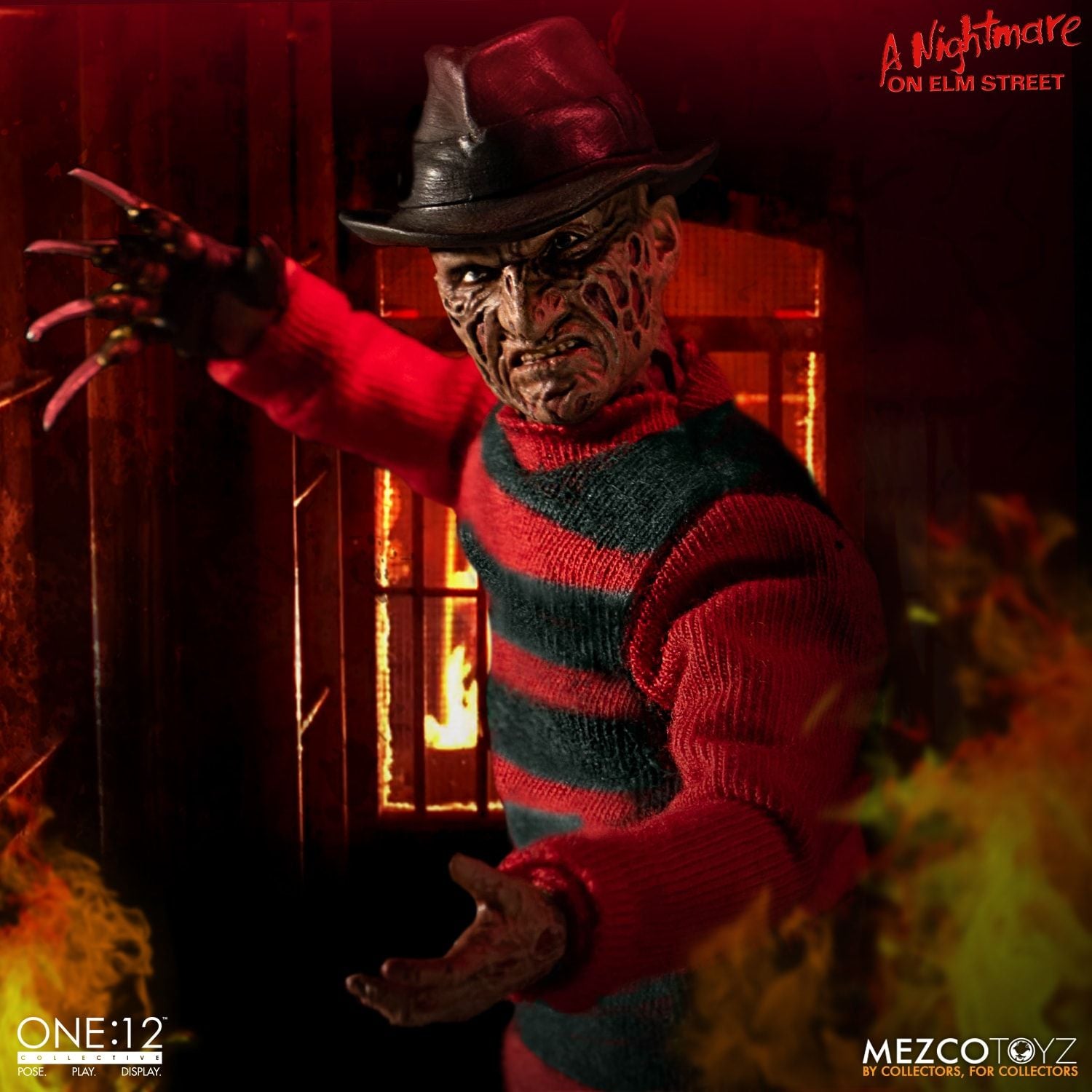 Mezco Toys One:12 Collective: A Nightmare on Elm Street: Freddy Krueger Action Figure 7