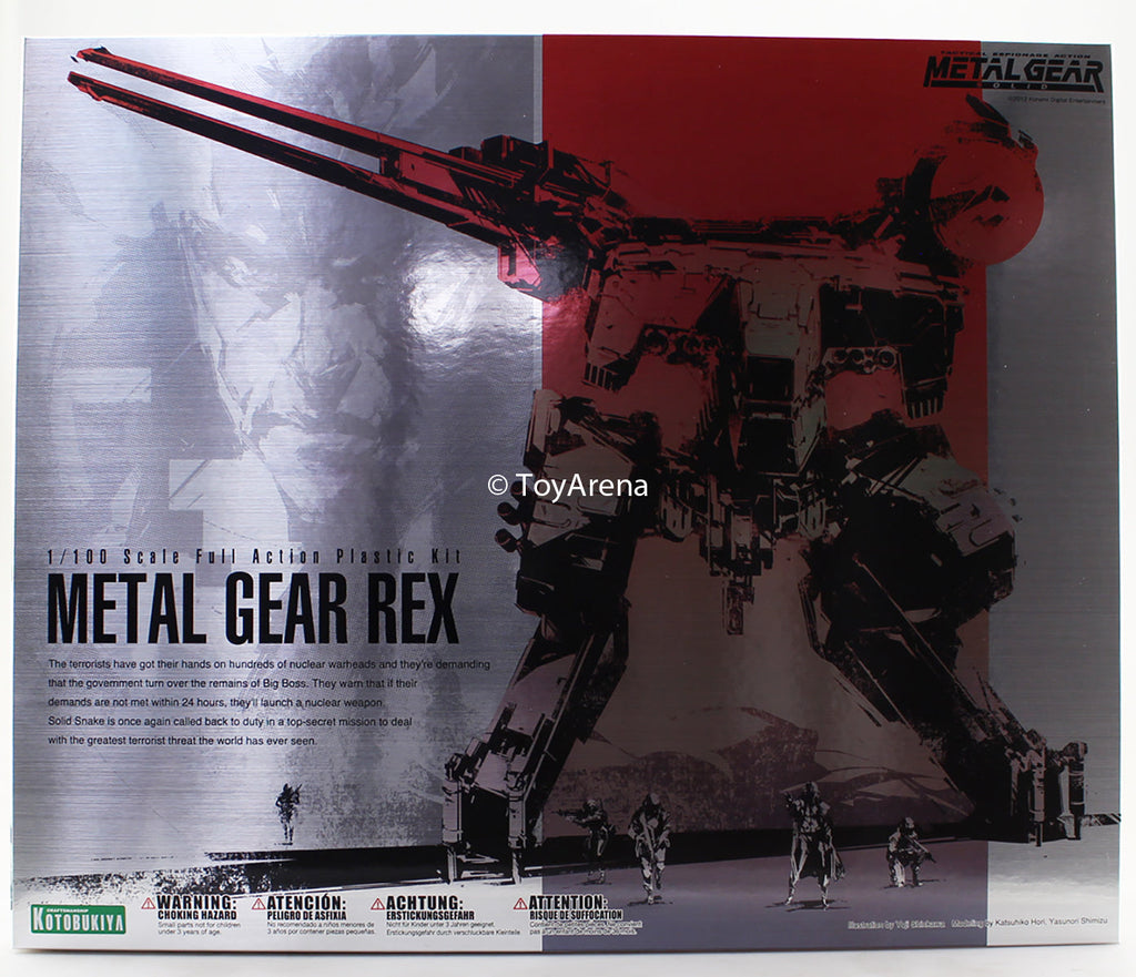 My Kotobukiya 1/100 Metal Gear Rex model kit. Custom painted. :  r/metalgearsolid