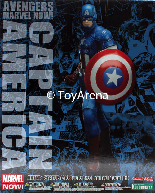 Kotobukiya MK155 Marvel Now! The Avengers Captain America ArtFX+ Statue