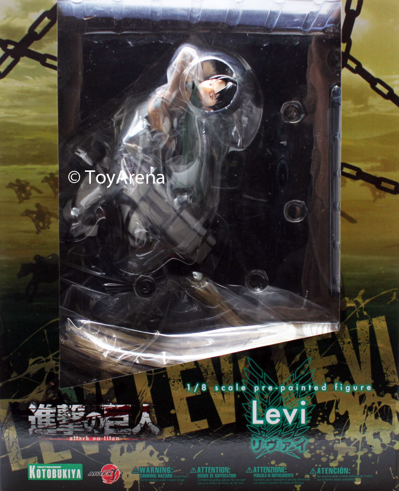 Kotobukiya ArtFXJ Attack On Titan Levi  Statue PP559