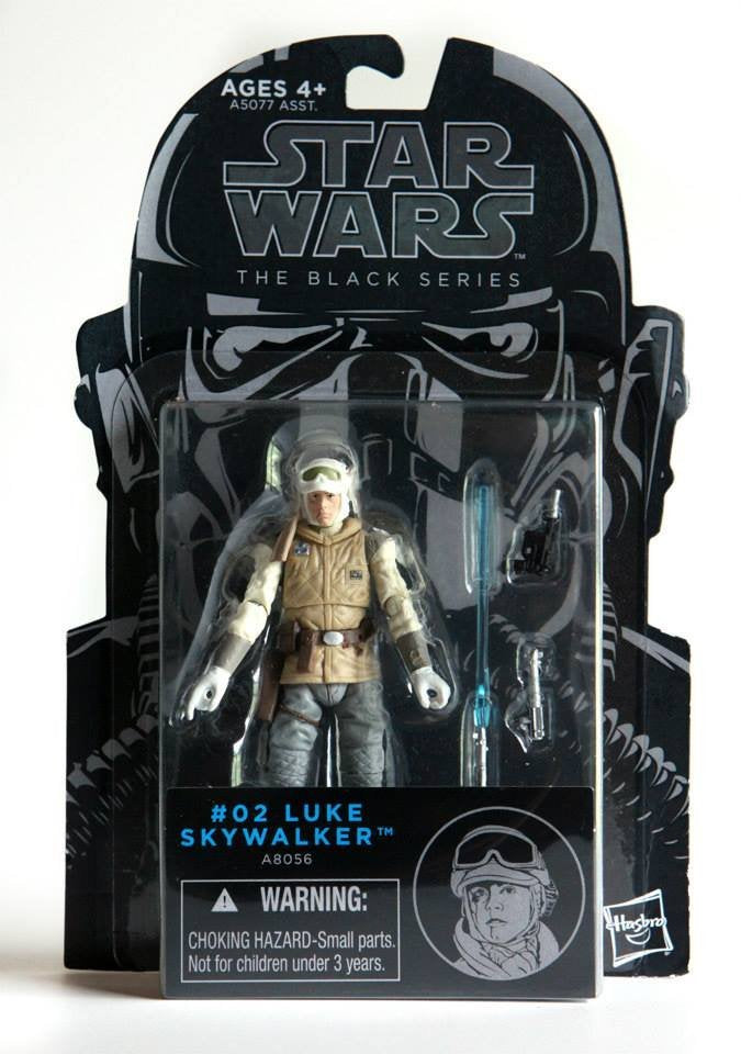 Hasbro Star Wars Black Series #02 Luke Skywalker Hoth Battle Gear 3.75 Inch Action Figure