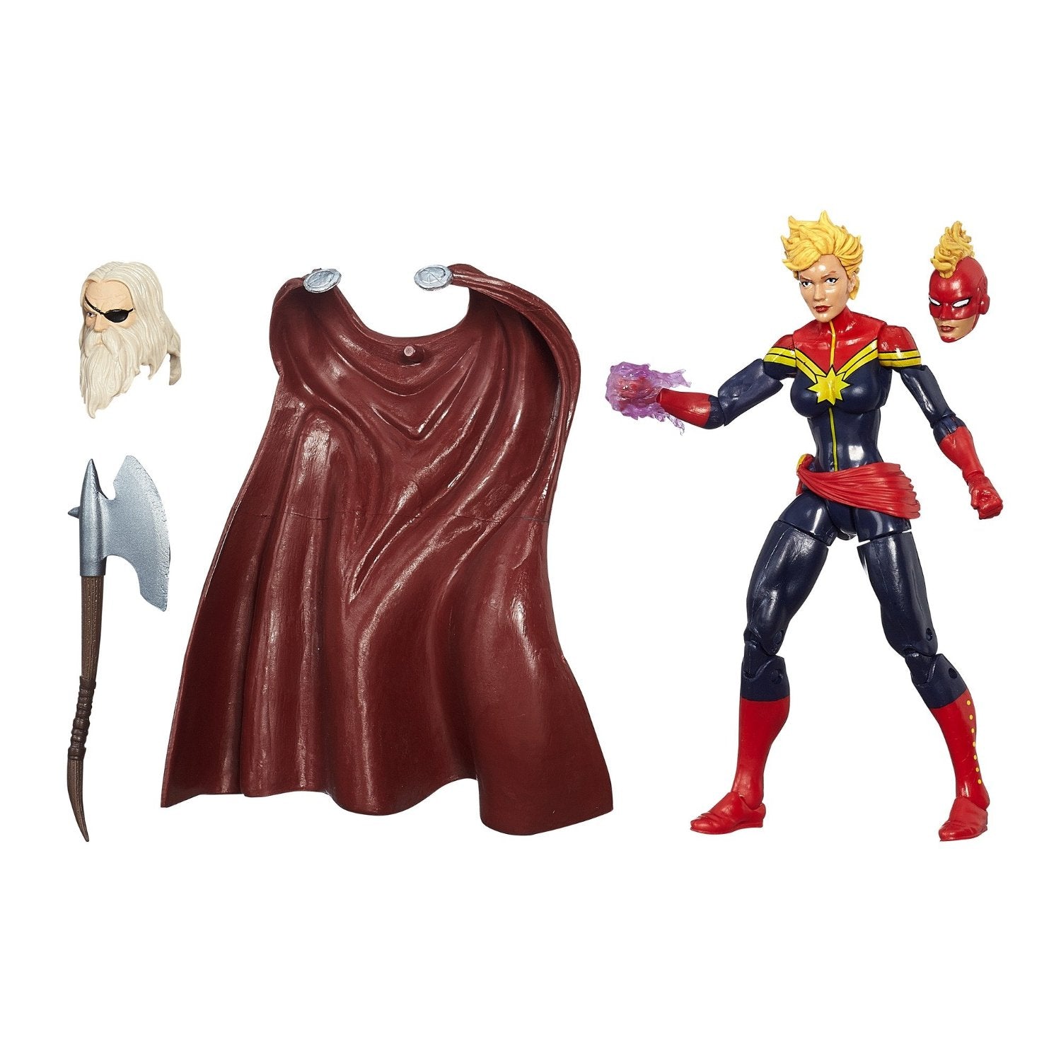 Marvel Legends Infinite Series Maidens of Might Captain Marvel 6 Inches Avengers Action Figure