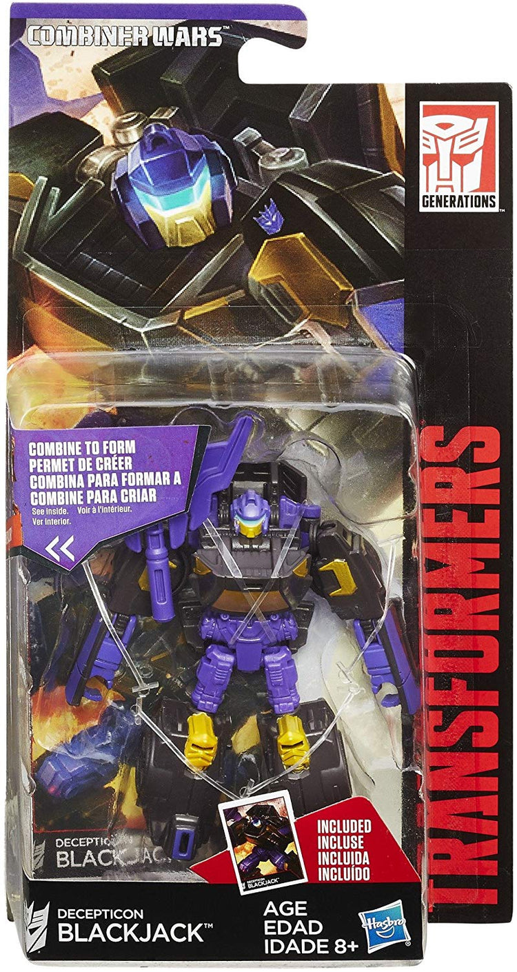 Transformers Generations Cobiner Wars Legends Decepticon Blackjack Action Figure 2