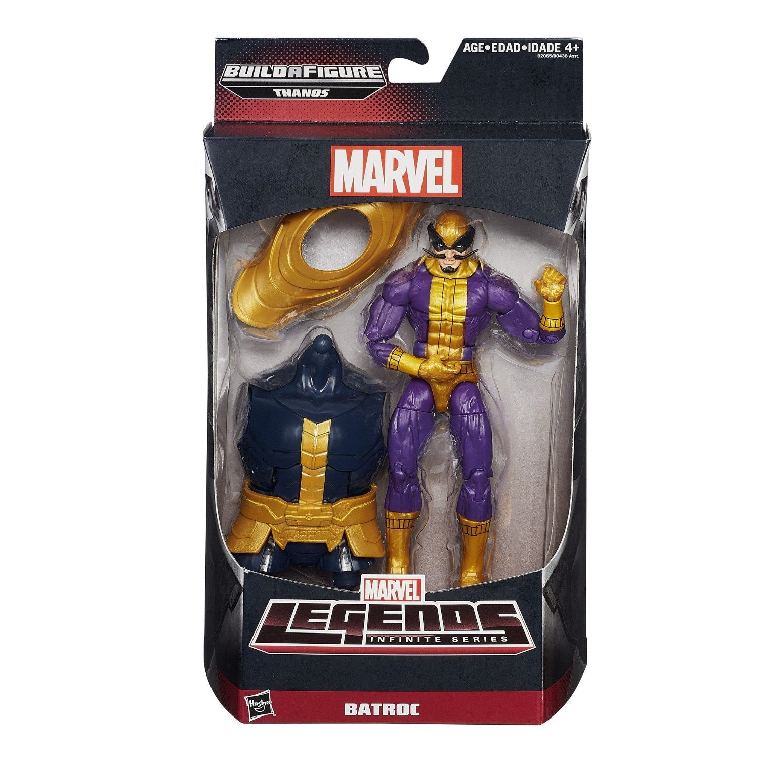 Marvel Legends Infinite Series Batroc 6 Inches Action Figure BAF Thanos