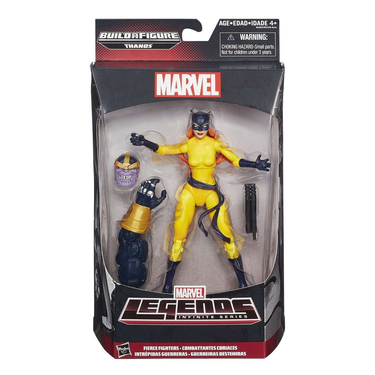 Marvel Legends Infinite Series Hellcat 6 Inches Action Figure BAF Thanos