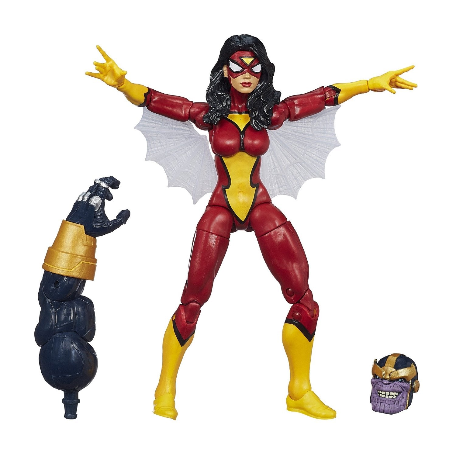 Marvel Legends Infinite Series Spider-Woman 6 Inches Action Figure BAF Thanos