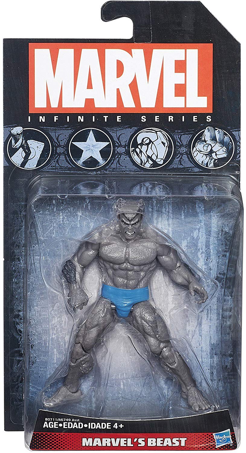 Marvel Infinite Series Beast (Grey) 3.75 inch Wave 5 Action Figure 1