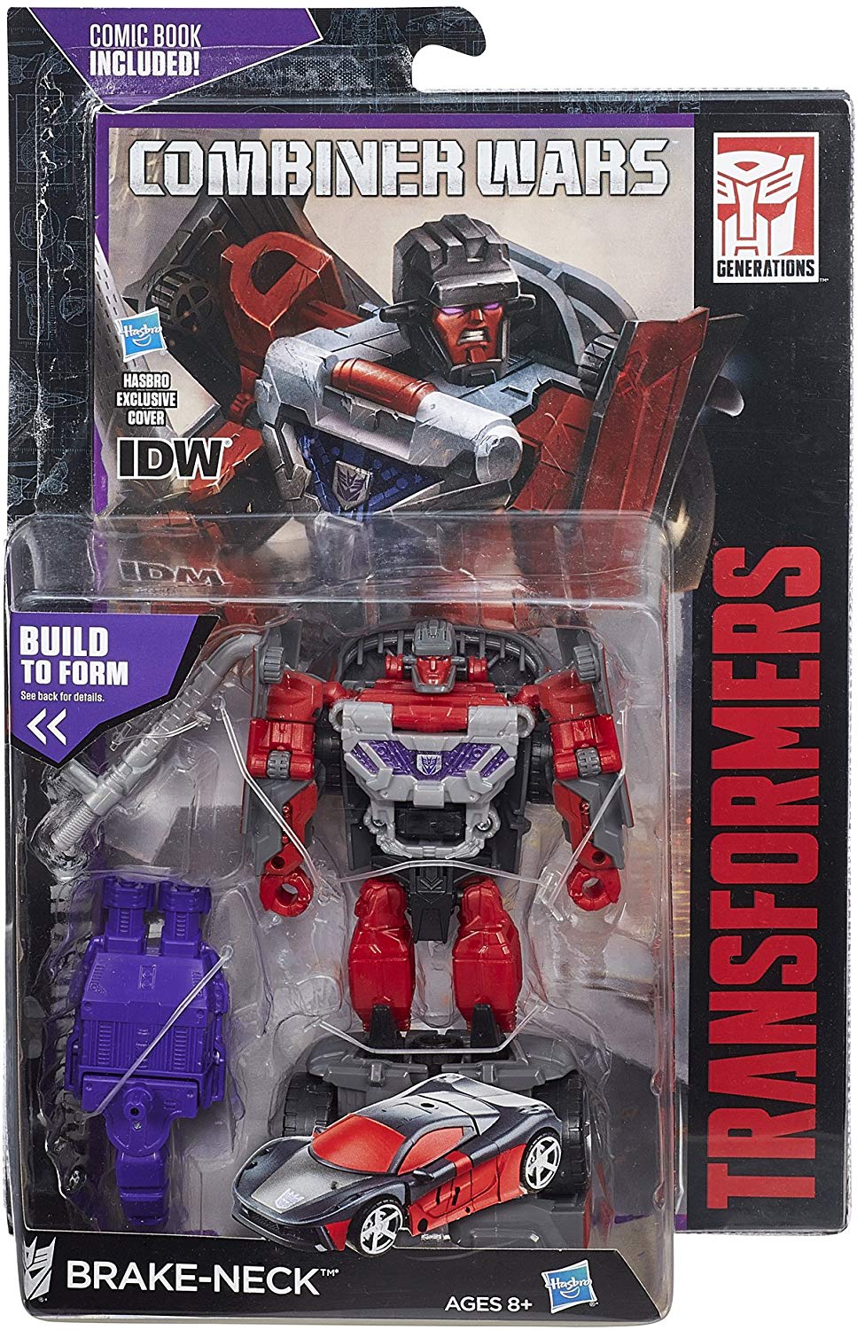 Transformers Generations Combiner Wars Brake-Neck Action Figure 1