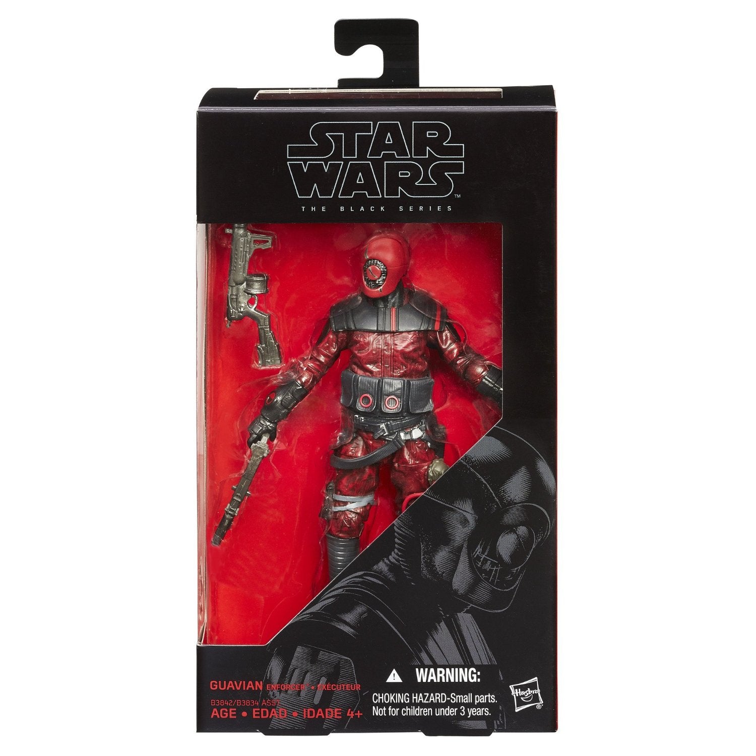 Hasbro Star Wars Black Series Force Awakens #08 Guavian Enforcer 6 Inch Action Figure