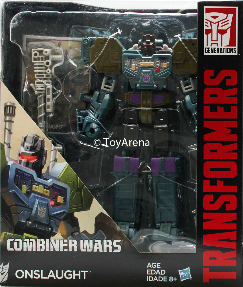 Transformers Generations Voyager Combiner Wars Onslaught Action Figure