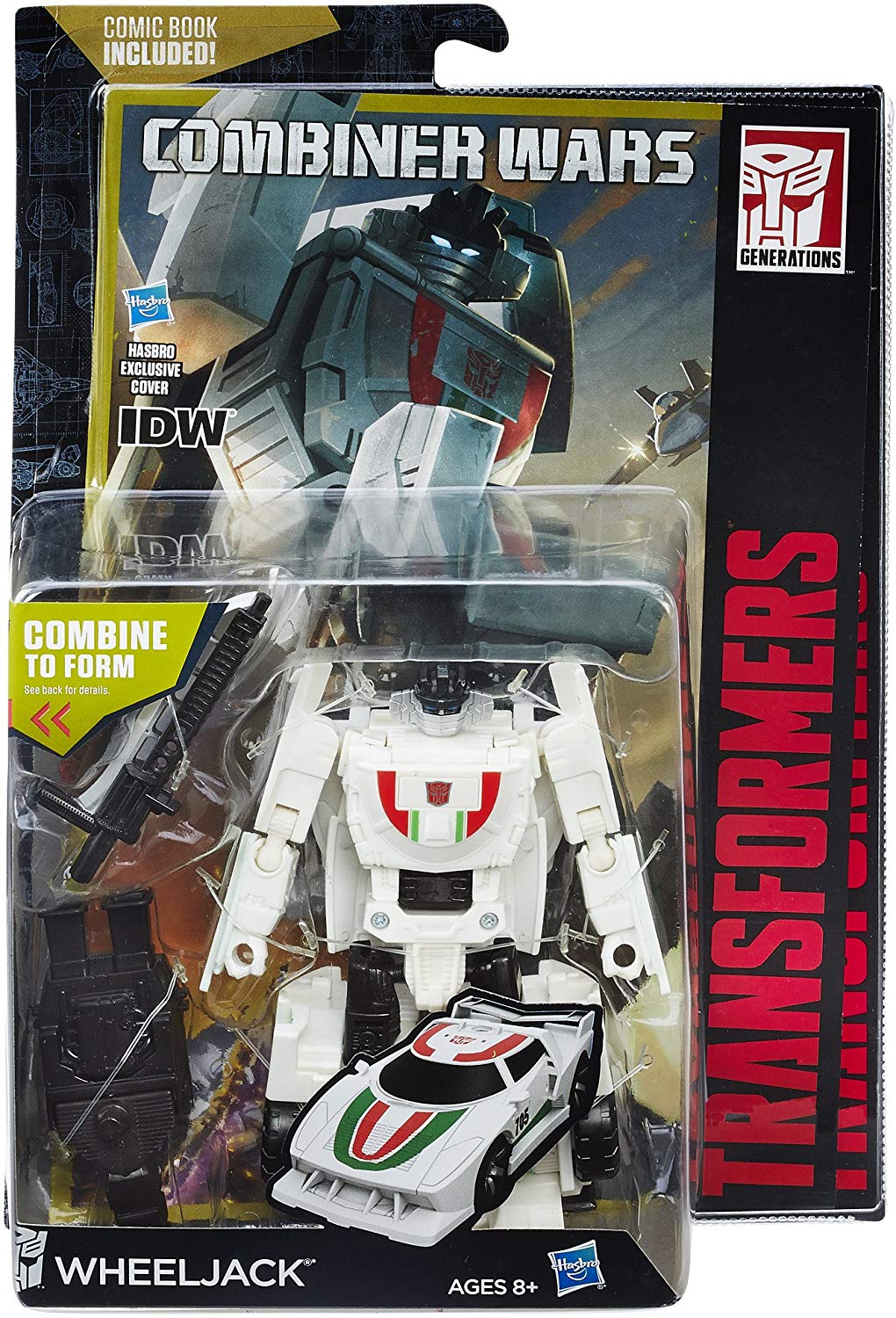 Transformers Generations Combiner Wars Deluxe Class Wheeljack Action Figure 1