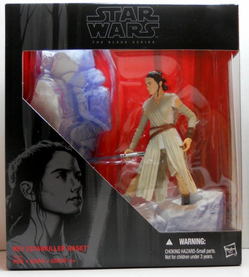 Hasbro Rey Figure Hasbro Star Wars Black Series Rey Starkiller Base Exclusive 6 Inch Act