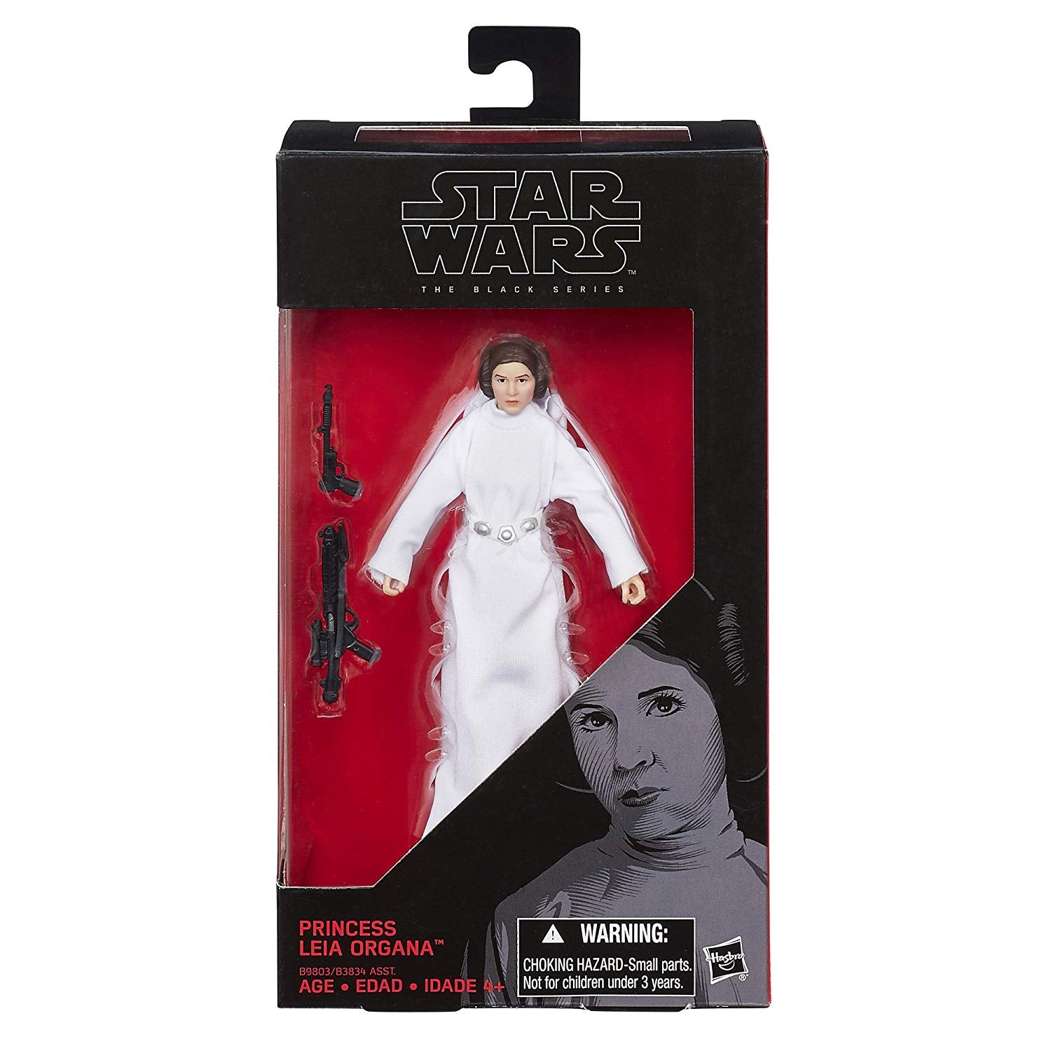 Hasbro Star Wars Black Series Force Awakens #30 Princess Leia Organa 6 Inch Action Figure