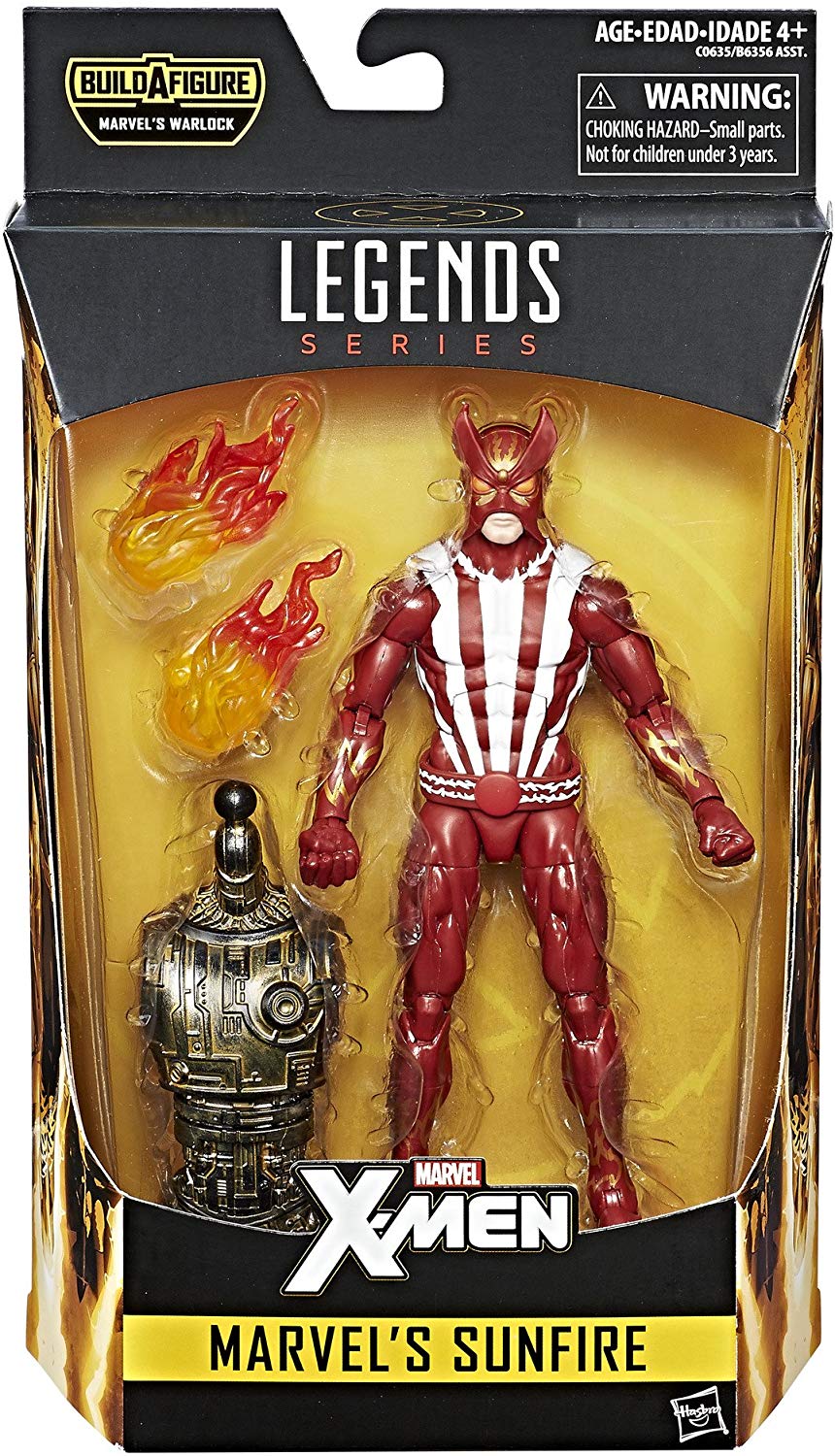 Marvel Legends X-Men Marvel's Sunfire (Warlock BAF) 1