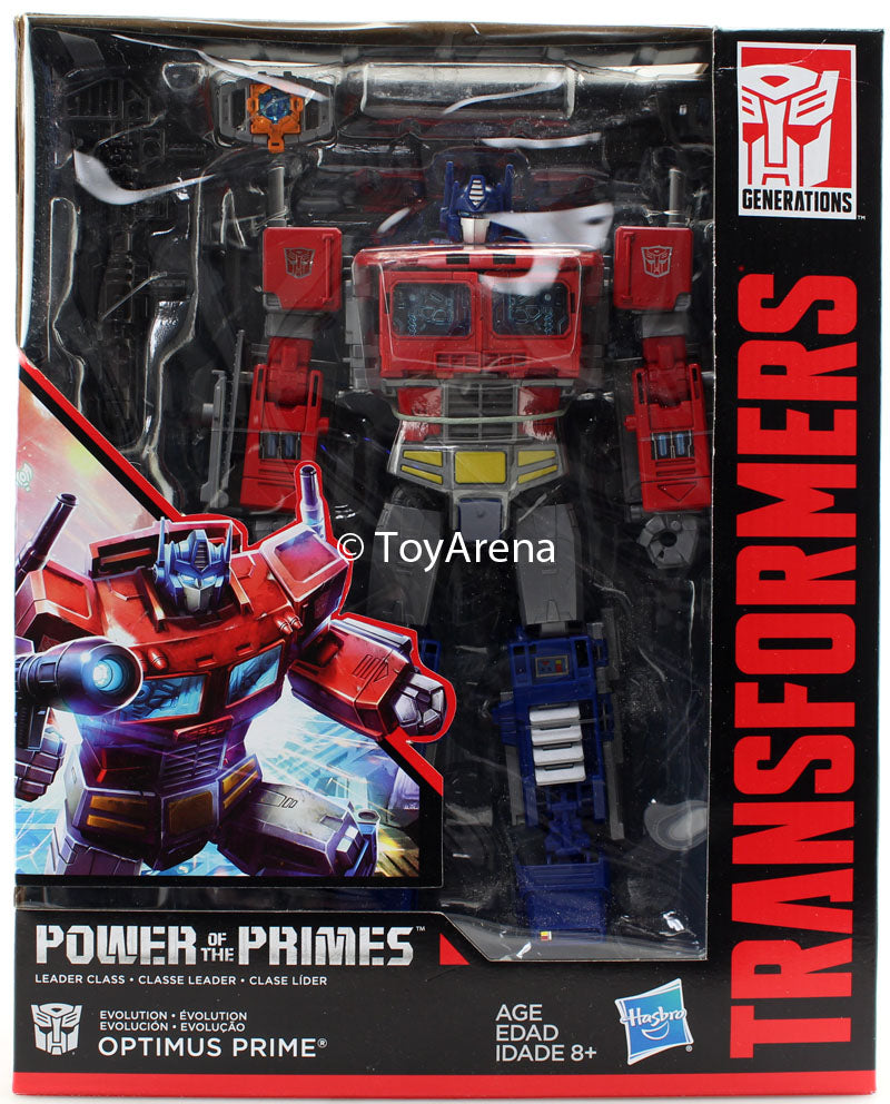 Transformers Generations Power of the Primes Leader Class Optimus Prime Figure