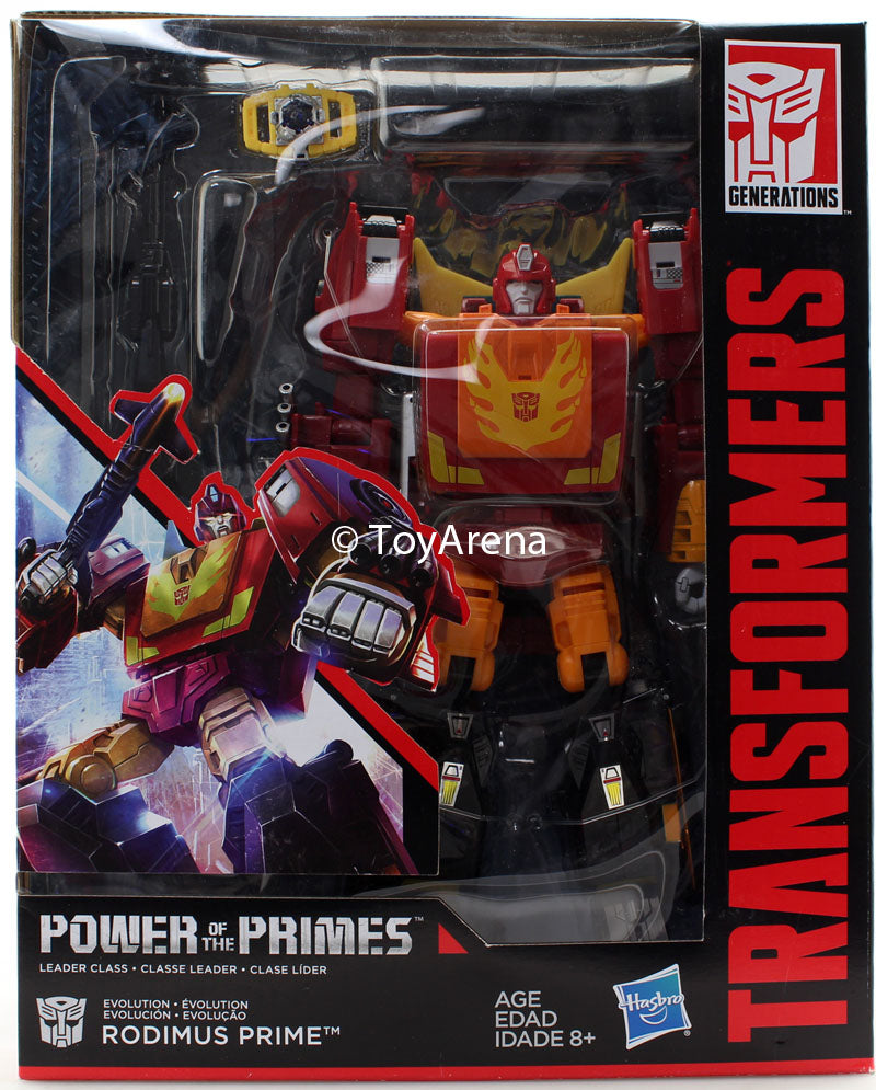 Transformers Generations Power of the Primes Leader Class Rodimus Prime Figure