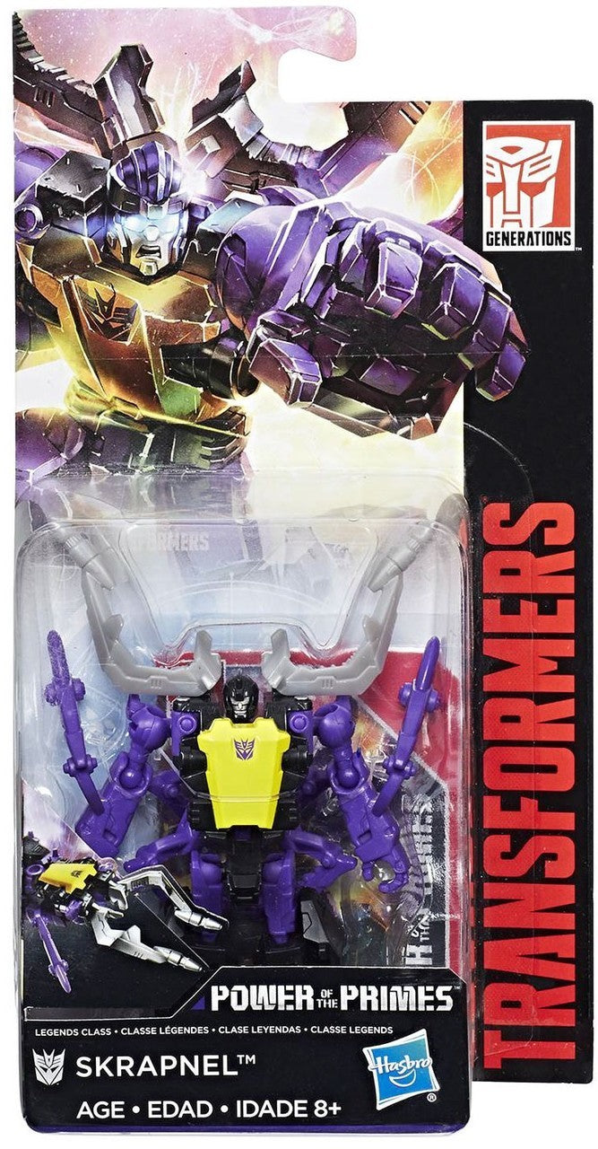 Transformers Generations Power of the Primes Legend Skrapnel Insecticon Figure