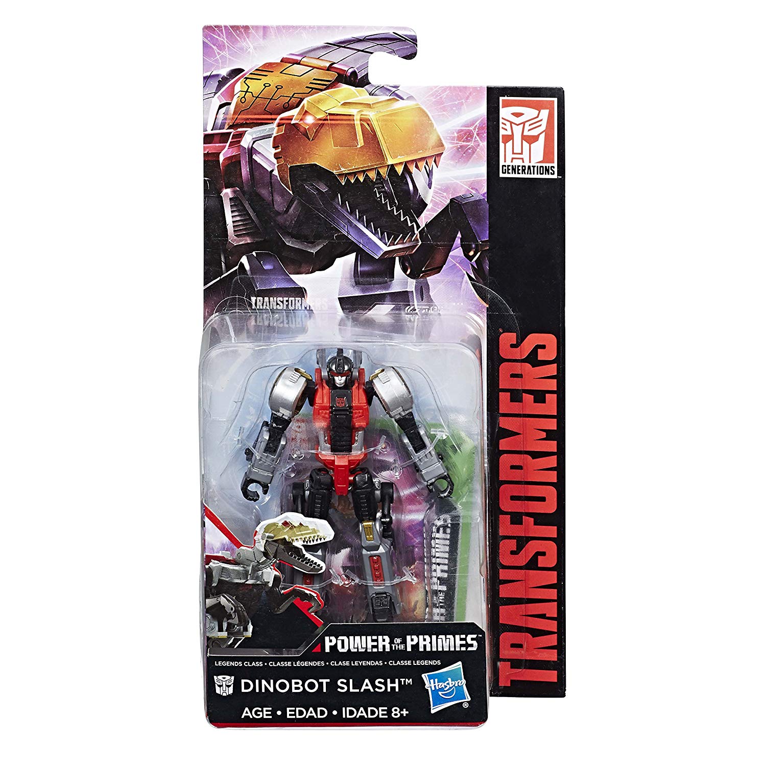 Transformers Generations Power of the Primes Legend Dinobot Slash Figure
