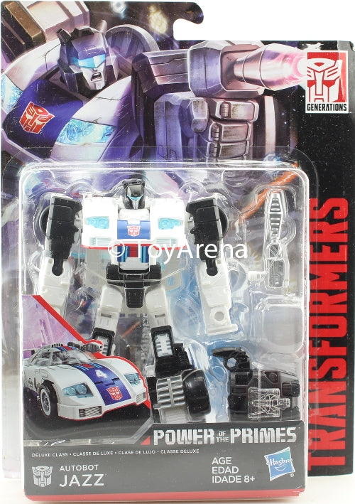 Transformers Generations Power of the Primes Deluxe Class Jazz Figure