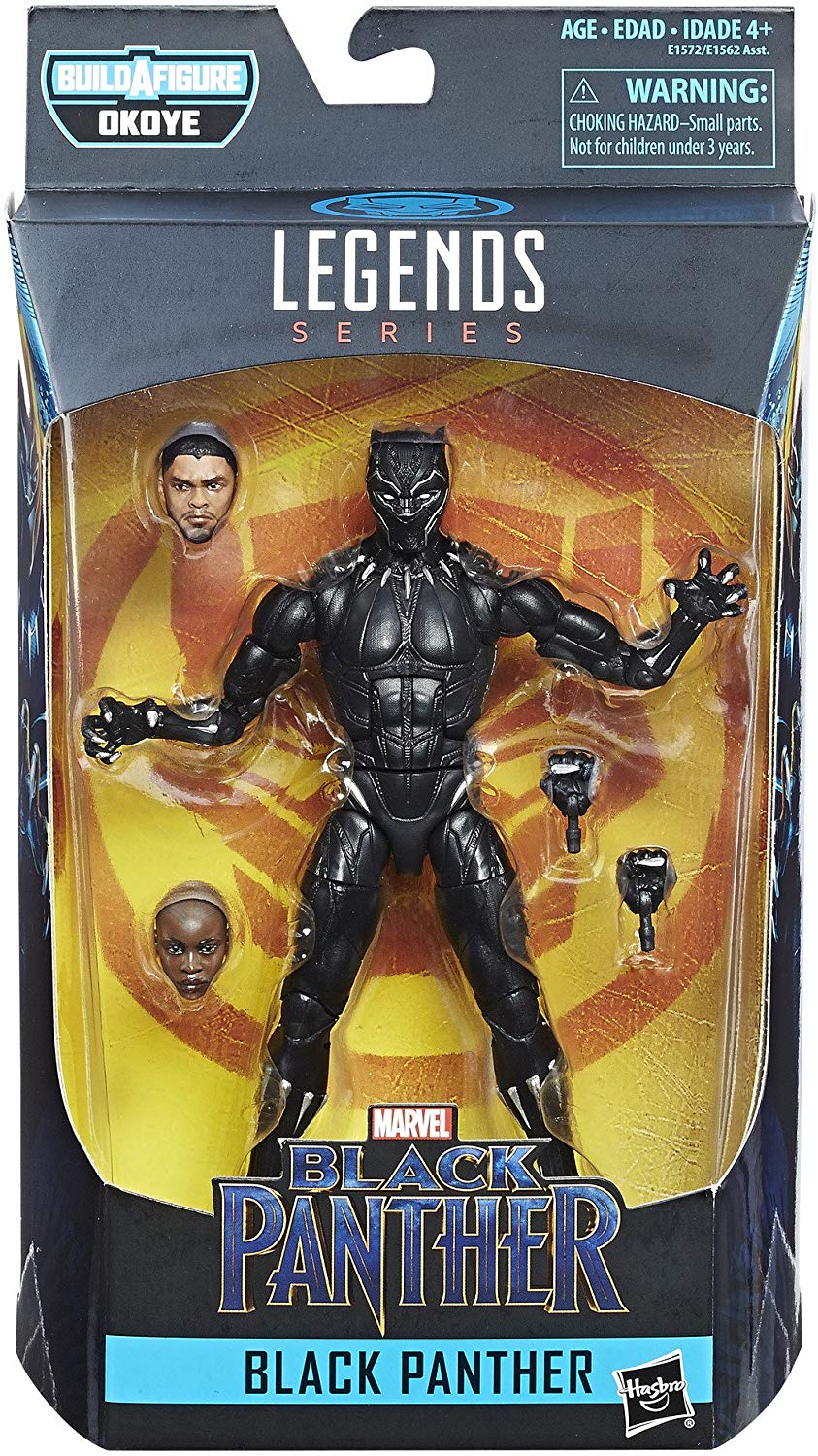 Marvel Legends Black Panther Series Black Panther Okoye BAF Wave Action Figure 1