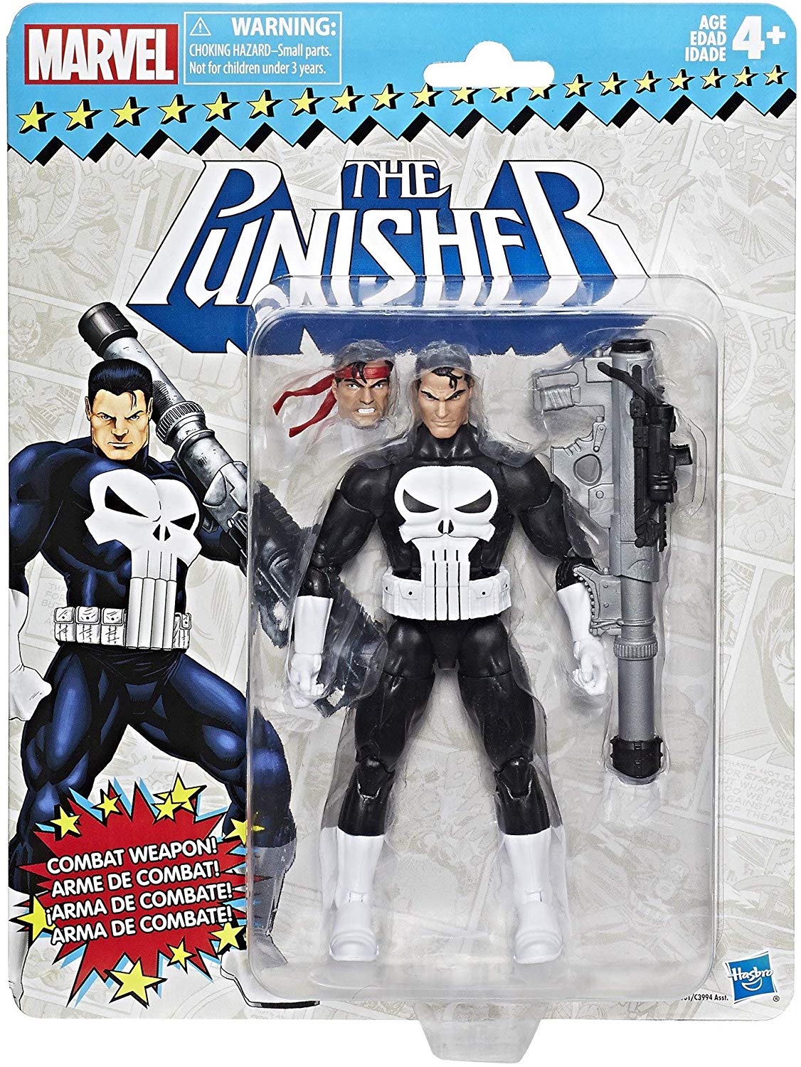 Marvel Legends Vintage Retro Series Punisher Wave 1 Action Figure 1